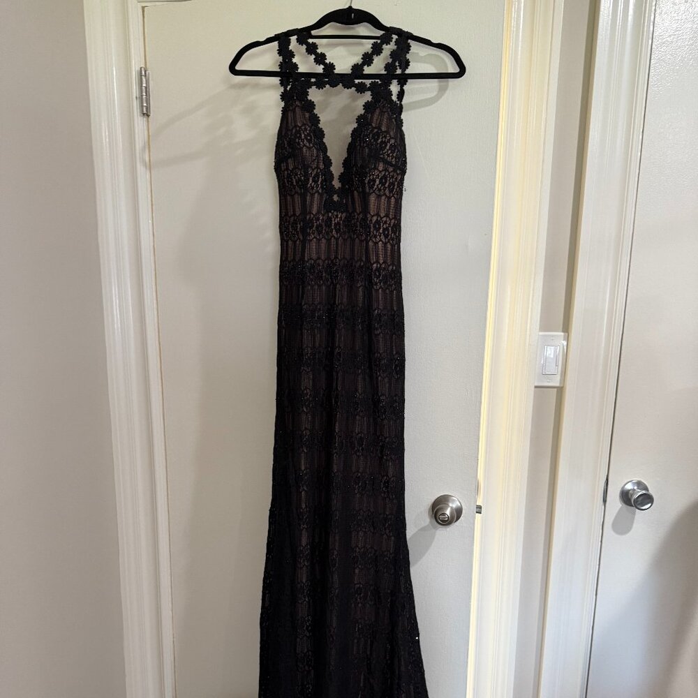 Jovani Lace Formal Gown